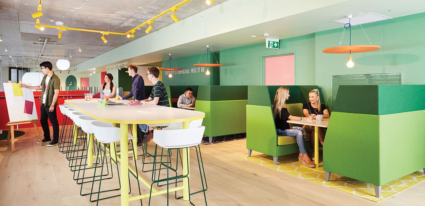 Study spaces hover