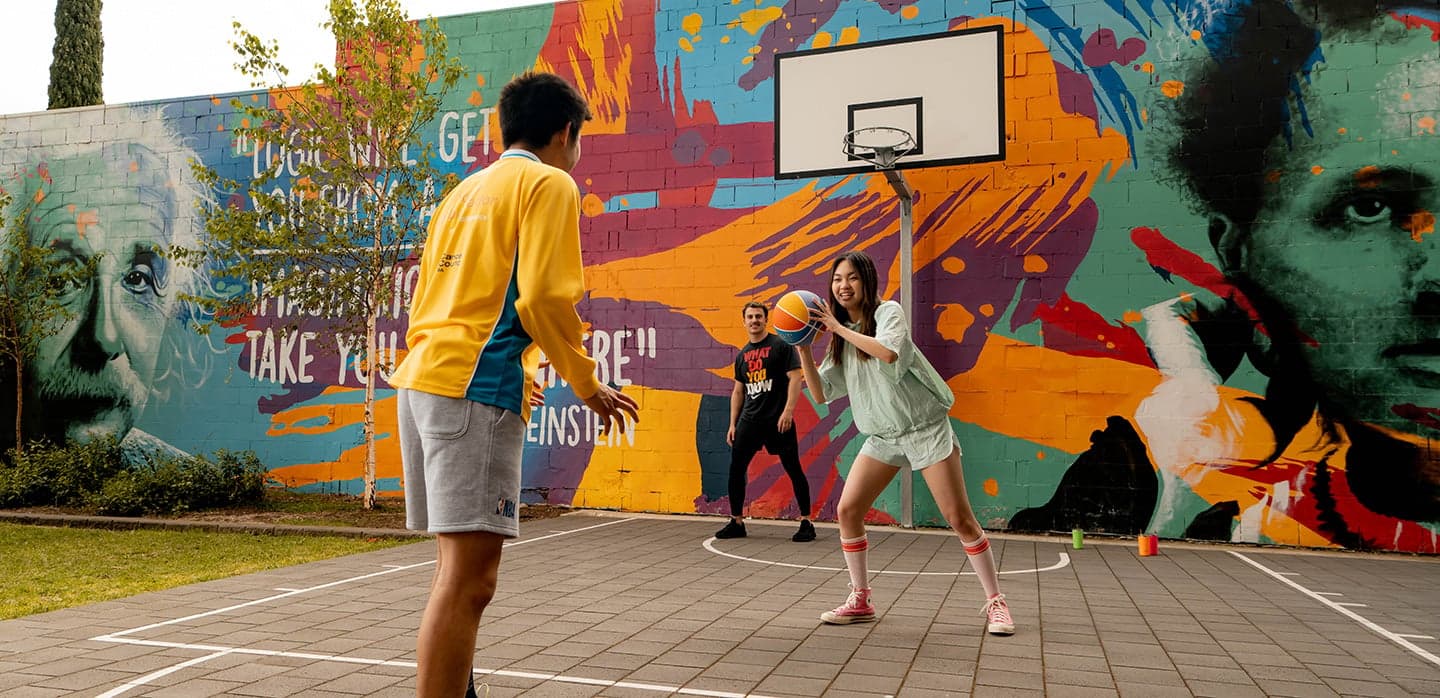 Backyard Basketball Court hover